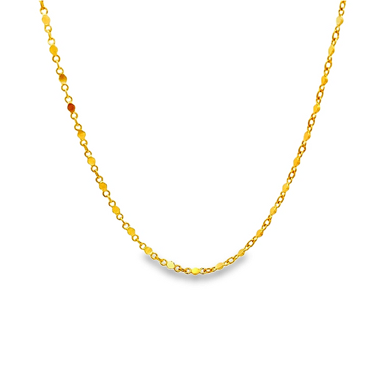 22K GOLD CHAIN - 0024952