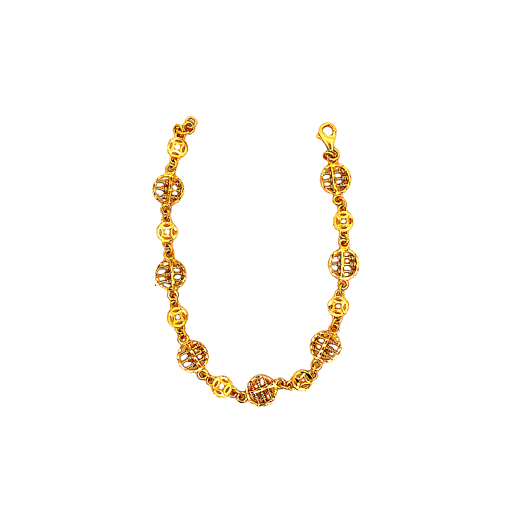 22K GOLD BRACELET - 0024954