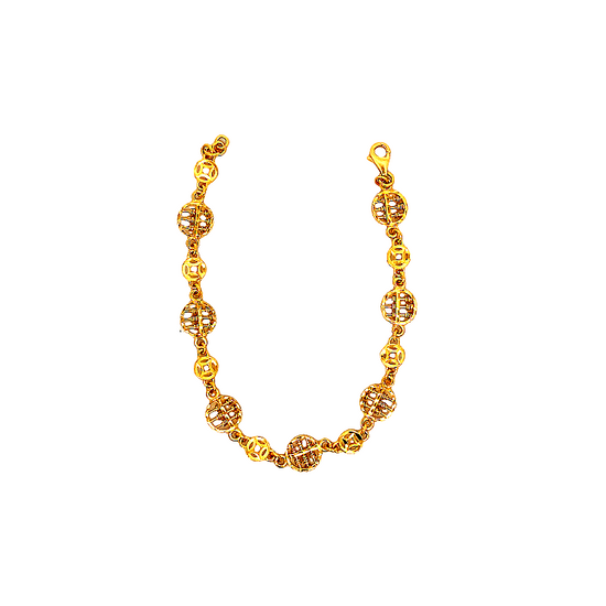 22K GOLD BRACELET - 0024954