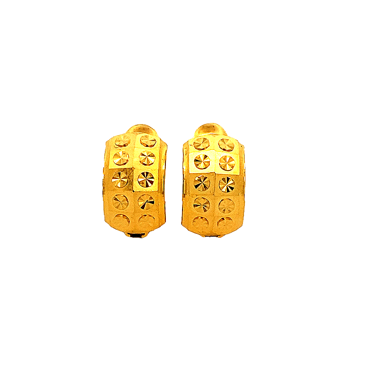 22K GOLD EARRINGS - 0024986