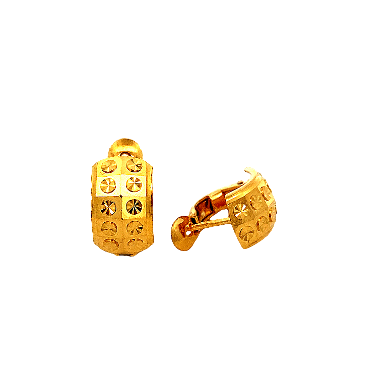 22K GOLD EARRINGS - 0024986