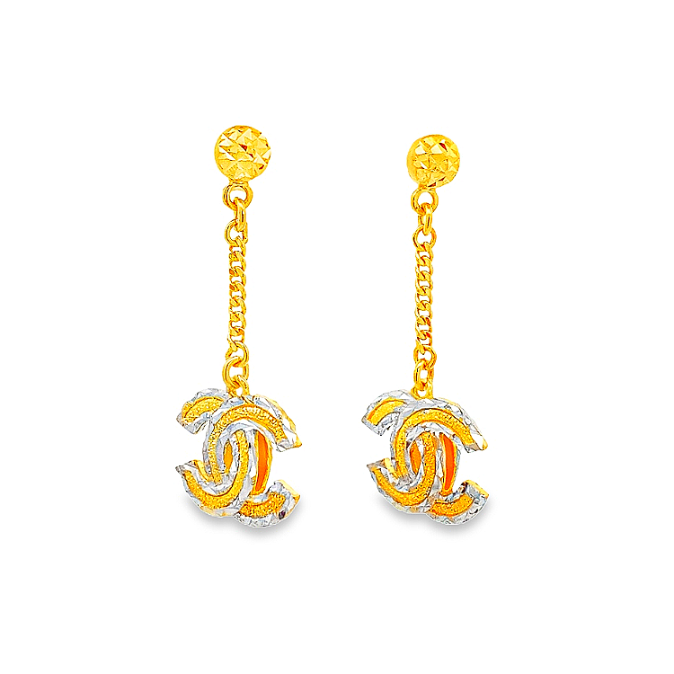 22K GOLD EARRINGS - 0024988