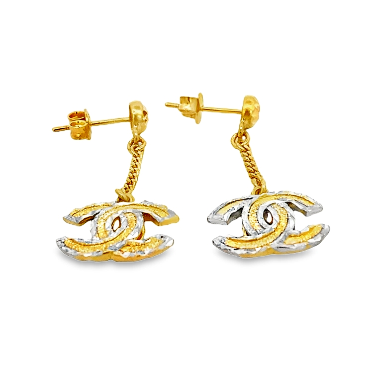 22K GOLD EARRINGS - 0024988