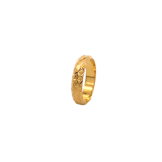 22K GOLD RING - 0025070
