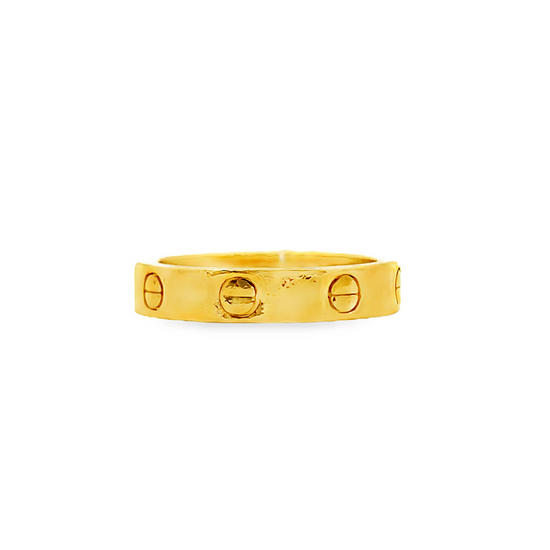 22K GOLD RING - 0025072