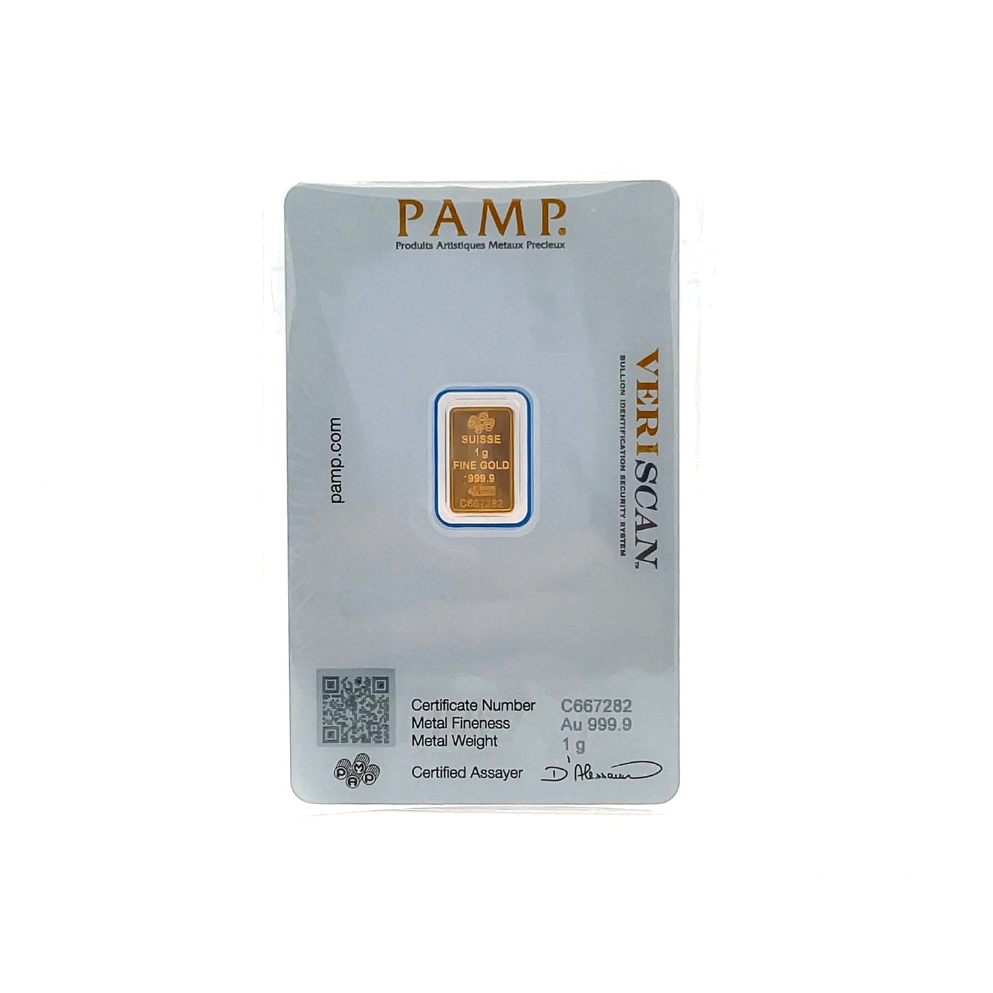 24K WAFER GOLD BAR - 0025156