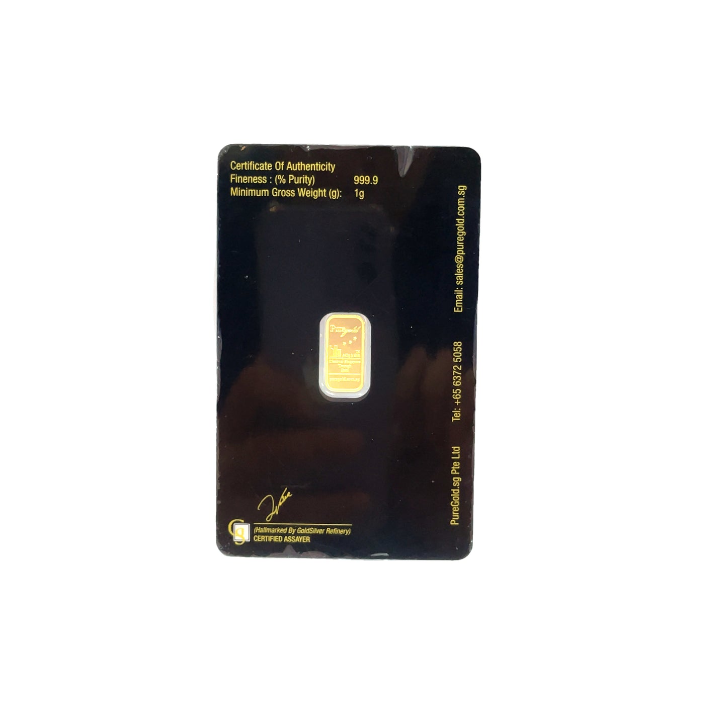 24K WAFER GOLD BAR - 0025144