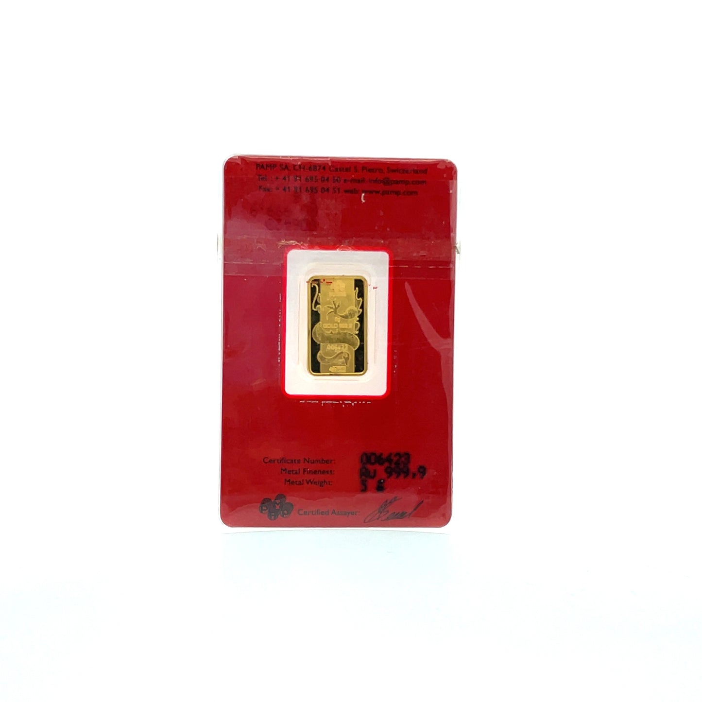 24K WAFER GOLD BAR - 0025141