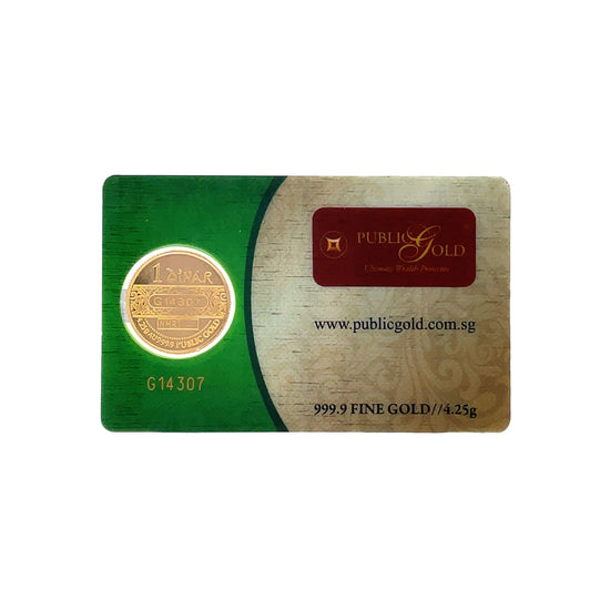 24K WAFER GOLD COIN - 0025165