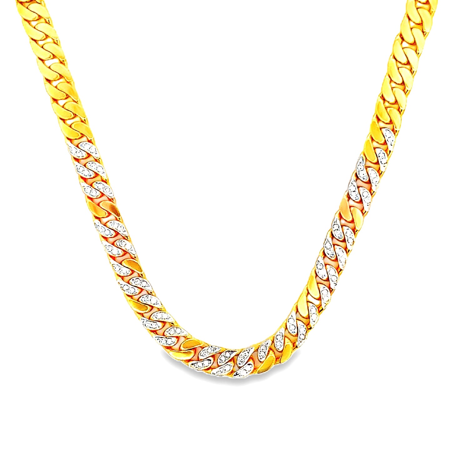 22K GOLD DIAMOND BRACELET - 0025976