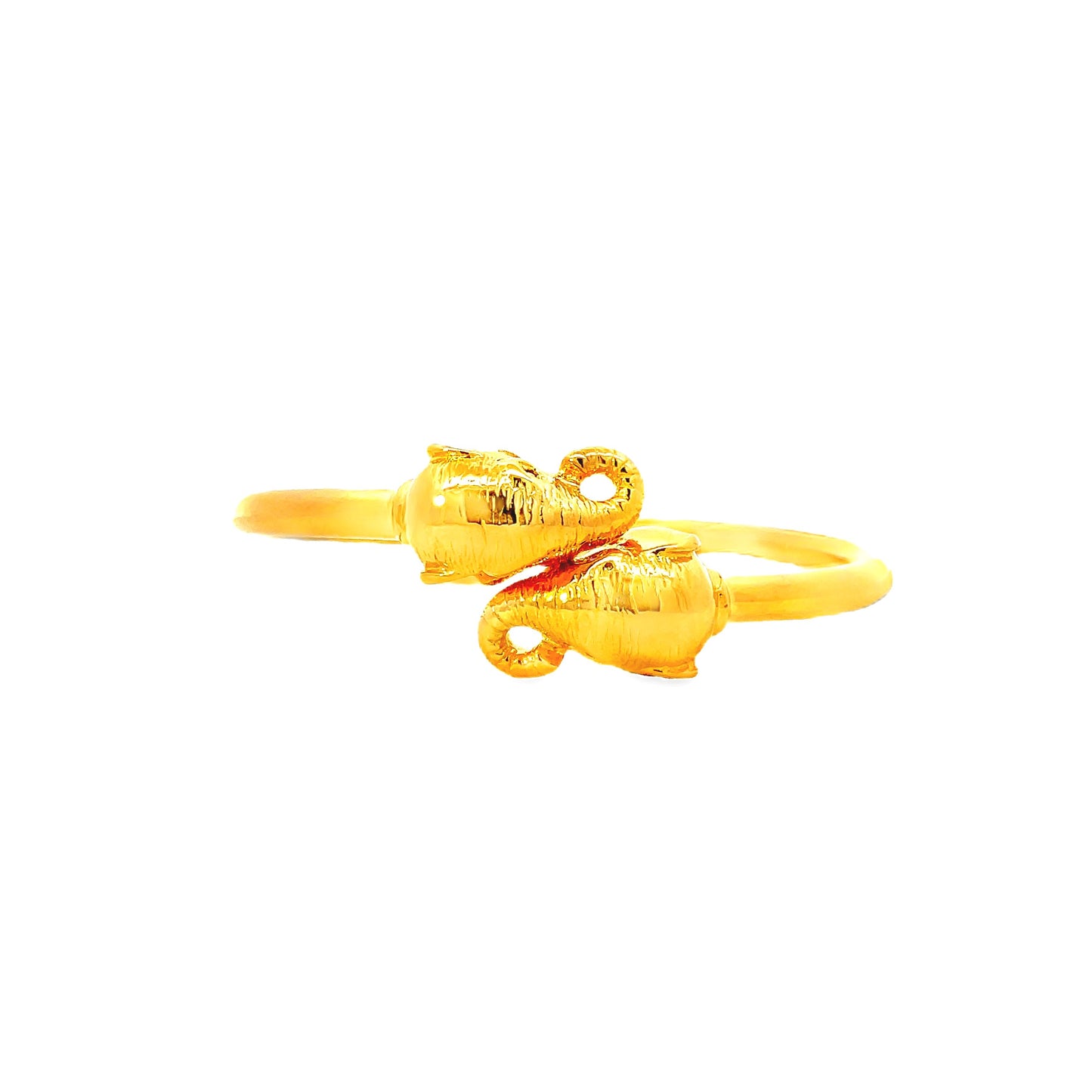22K GOLD STONE BANGLE - 0025924