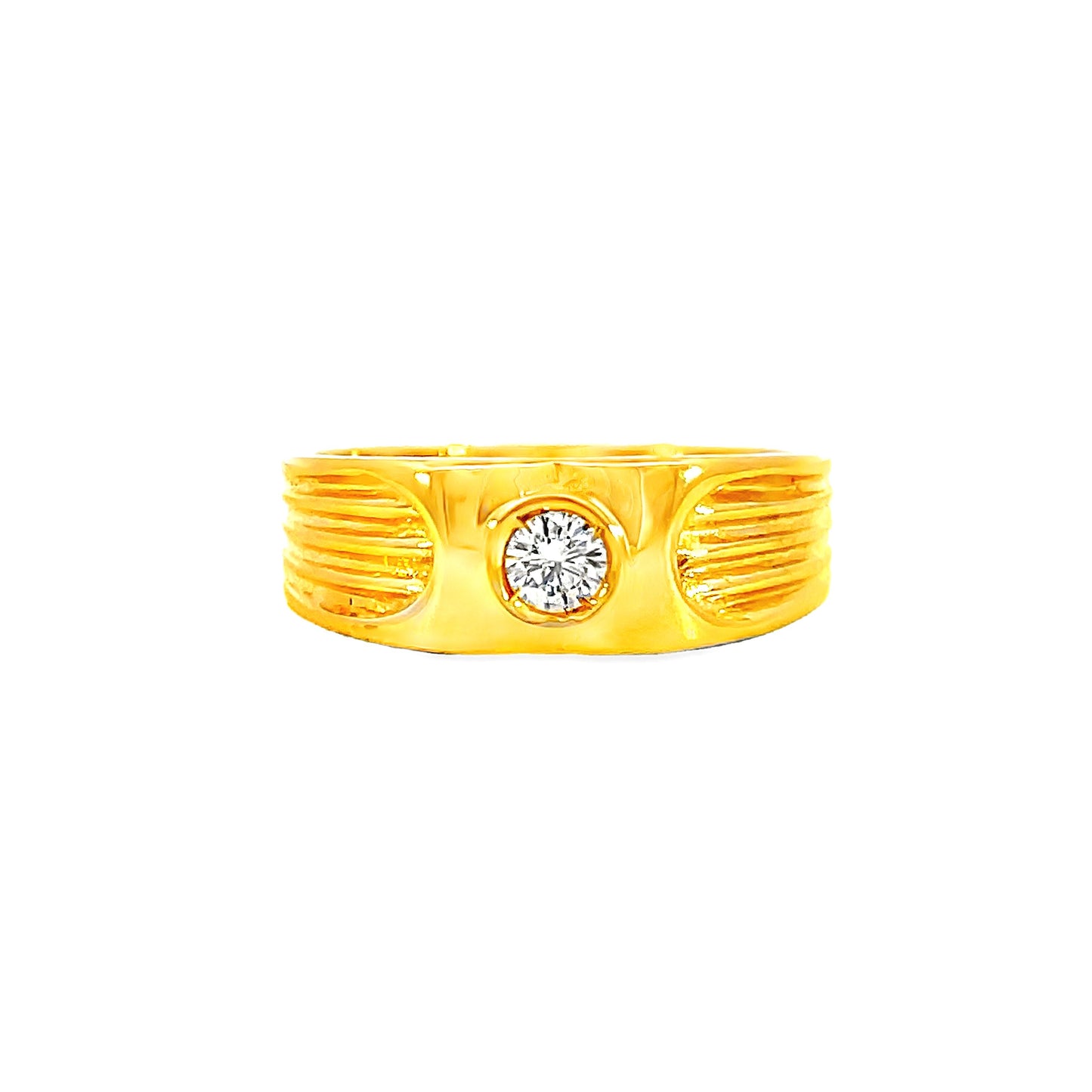 18K GOLD DIAMOND RING - 0025947