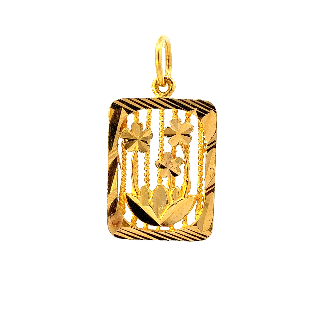 GOLD PENDANT ( 22K ) ( 3.48g ) - 0012492 Chain sold separately
