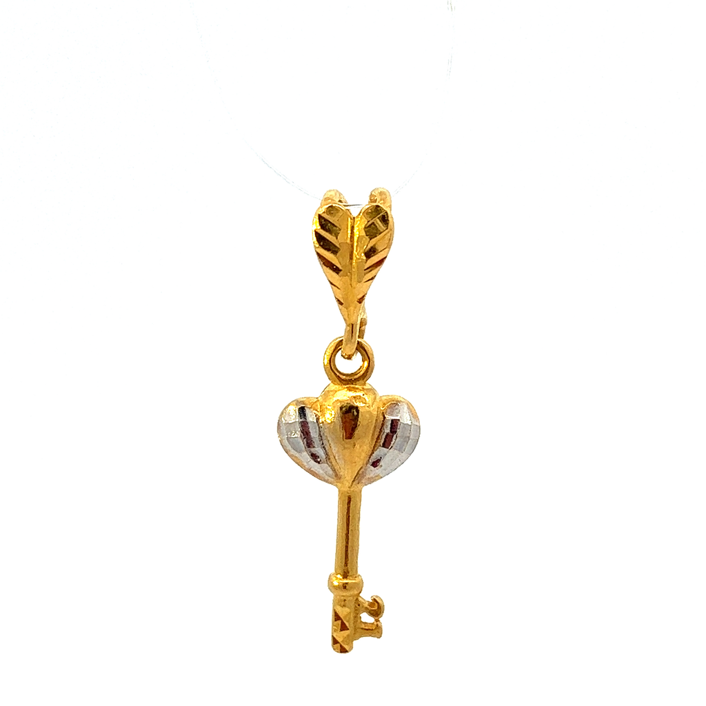 GOLD PENDANT ( 22K ) ( 0.61g ) - 0006001 Chain sold separately